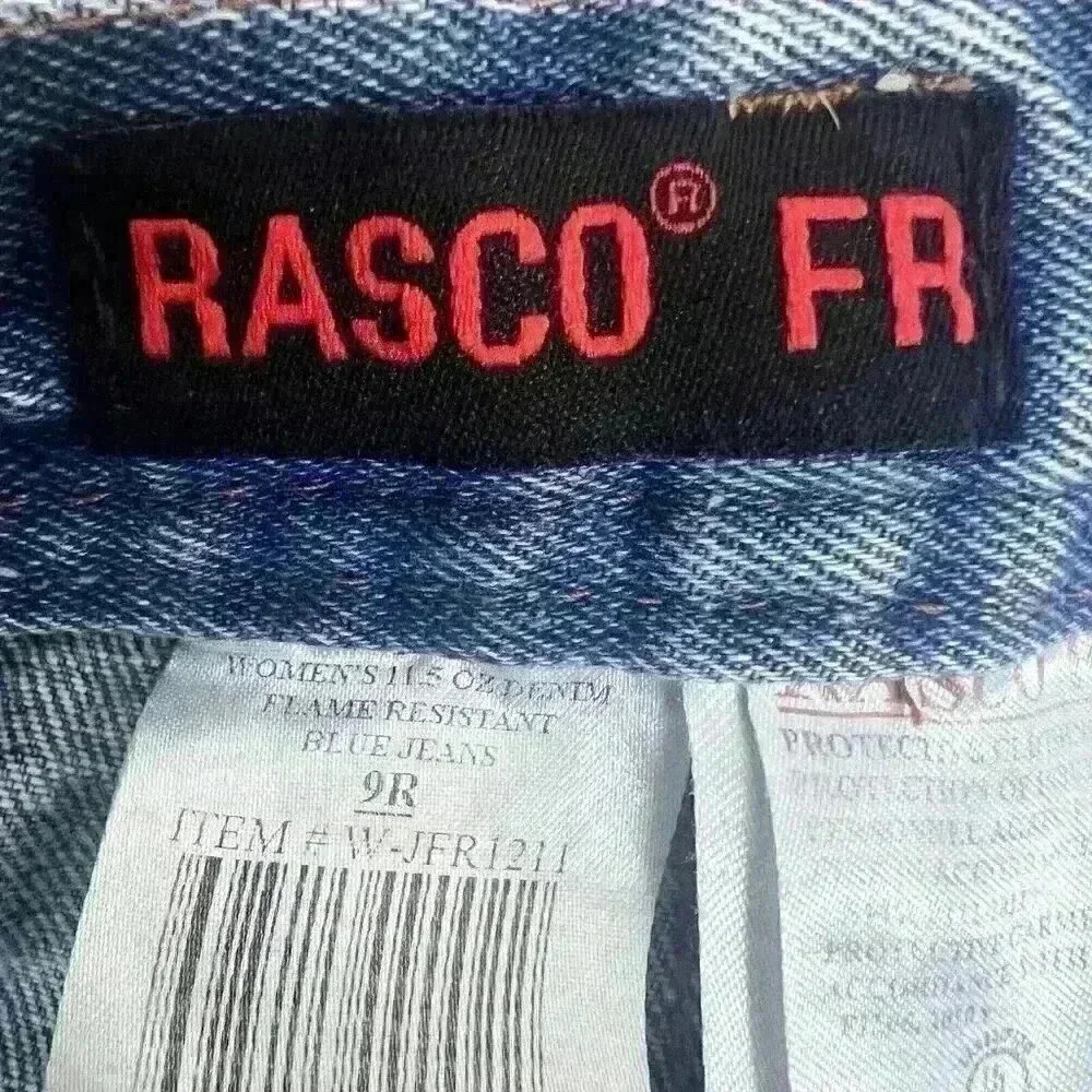 Rasco Cool Girl Flame Resistant Bootcut Jeans Size 9R‎ 32X31.5 - HRC2 NFPA - Picture 13 of 16